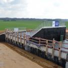 Chantier routier de la RD212 à Compans