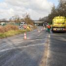 Chantier routier à Villeparisis