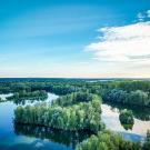 Le Marais d'Épisy vu du ciel