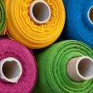 Rouleaux de tissus