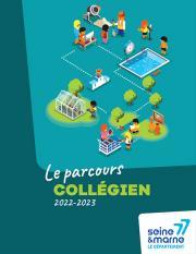 Couverture du livret sur le parcours collégien