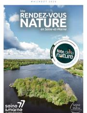 Couverture rendez-vous nature en Seine-et-Marne 