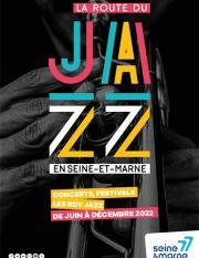 affiche de la Route du Jazz en Seine-et-Marne