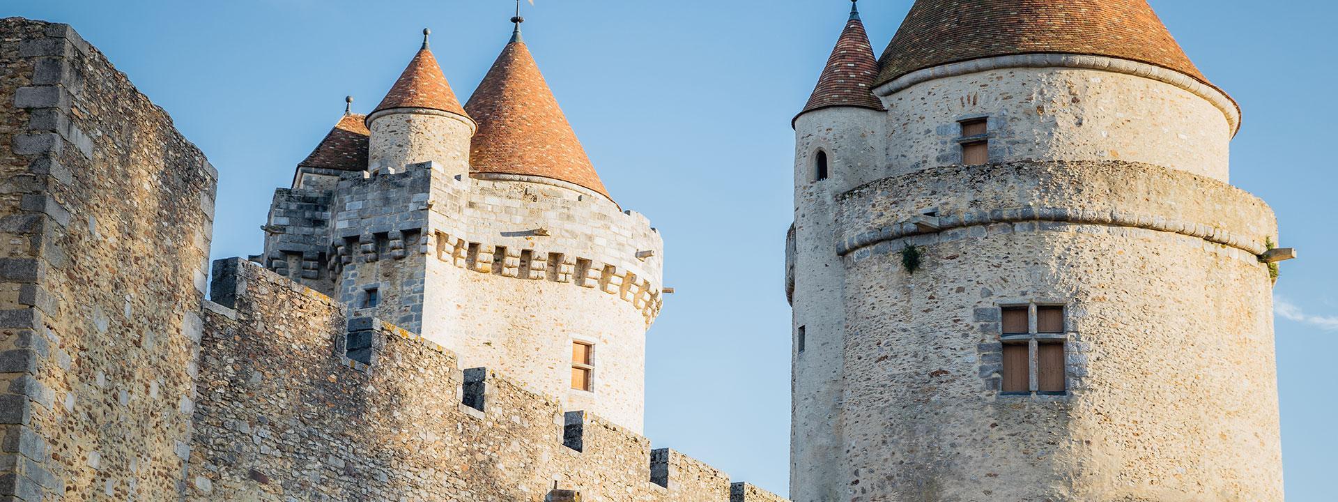 Les tours du Château de Blandy