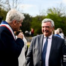 inauguration de la piste de Pumptrack à Nandy
