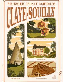 Affiche du canton de Claye-Souilly