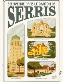 Affiche du canton de Serris