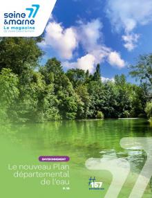 Couverture du magazine n°157 du Département de Seine-et-Marne