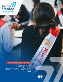 Couverture du Seine-et-Marne, Le Magazine n°155