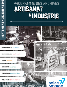 Couverture programmation automne-hiver 2026 Archives départementales de Seine-et-Marne