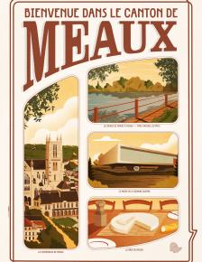 Affiche du canton de Meaux