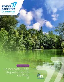 Couverture du magazine n°157 du Département de Seine-et-Marne