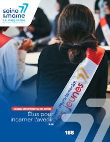 Couverture du Seine-et-Marne, Le Magazine n°155