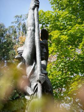 Sculpture au musée-jardin Bourdelle à Égreville