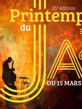 Affiche du Printemps du Jazz 2025