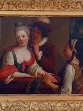 Tableau au musée de Crécy-la-Chapelle