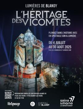 Affiche du spectacle Les Lumières de Blandy 2025