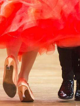 Jambes de danseurs