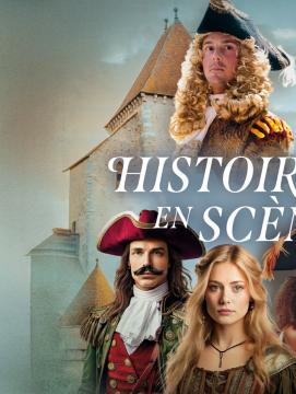 Visuel du festival Histoire en Scène au château de Blandy