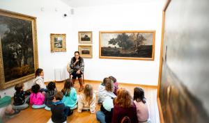 Animations pour les enfants dans un musée