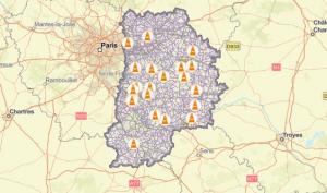 Carte Infos Routes 77