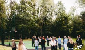 inauguration terrain basket Diant