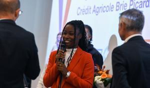 Thalya Sombe à la remise du Trophée Espoir 2022