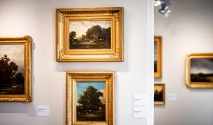 Tableaux au musée des peintres de Barbizon