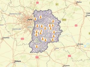 Carte Infos Routes 77