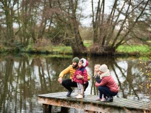 Famille en sortie nature