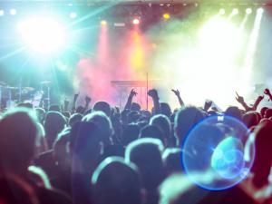 Public dans un festival