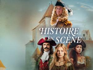 Visuel du festival Histoire en Scène au château de Blandy