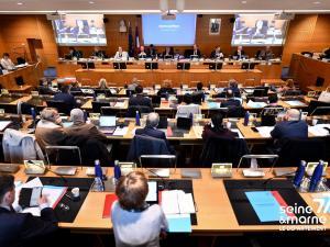 Séance publique du Conseil départemental de Seine-et-Marne