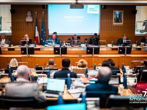 Séance publique du Conseil départemental de Seine-et-Marne