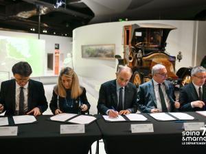 Signature de l'accord-cadre sur la Mission Patrimoine de la Première Guerre mondiale