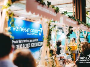 Stand de la Seine-et-Marne au salon de l'Agriculture 2026
