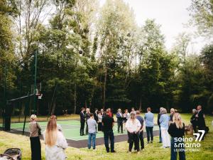 inauguration terrain basket Diant