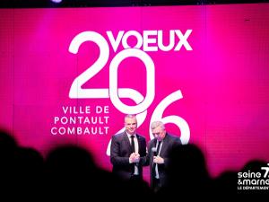Des élus souhaitent les vœux 2026