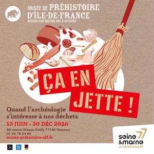 Affiche de l'exposition "Ça en jette !"