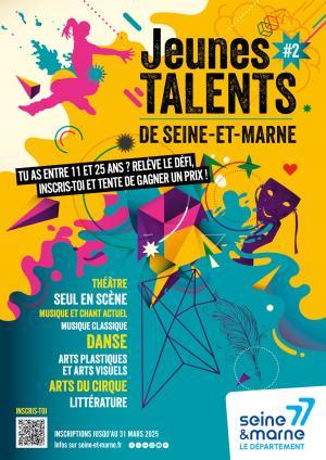 Affiche du Prix Jeunes Talents 2025