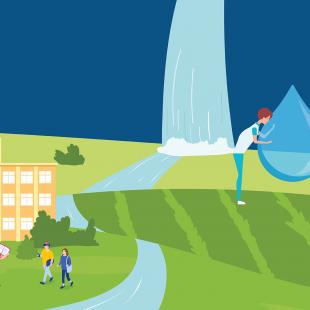 Aquathon sensibilise les collégiens à la protection de l'eau