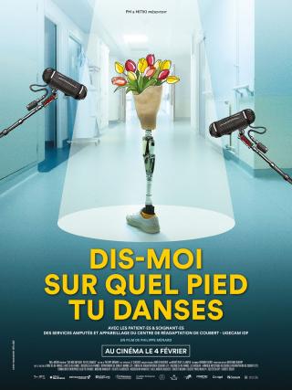 Affiche documentaire "Dis-moi sur quel pied tu danses"