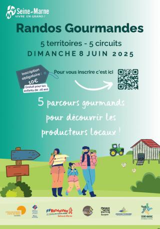 Affiche Les Randos Gourmandes