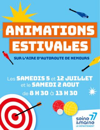 Animations estivales