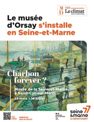 Affiche de l'exposition "Charbon forever ?"