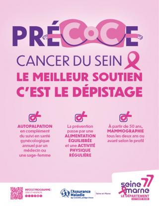 Campagne de sensibilisation pour Octobre Rose