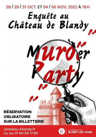Affiche de la 3e édition de la Murder Party