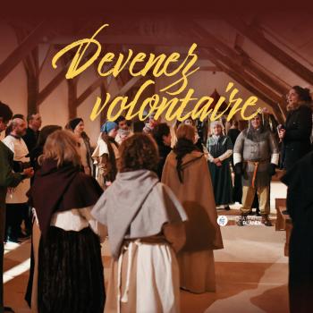 Des volontaires pour le spectacle de Blandy