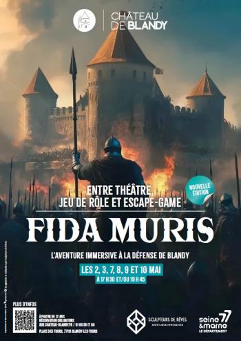 Affiche de Fida Muris à Blandy en 2025