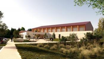 Futur gymnase à Jouy-le-Châtel